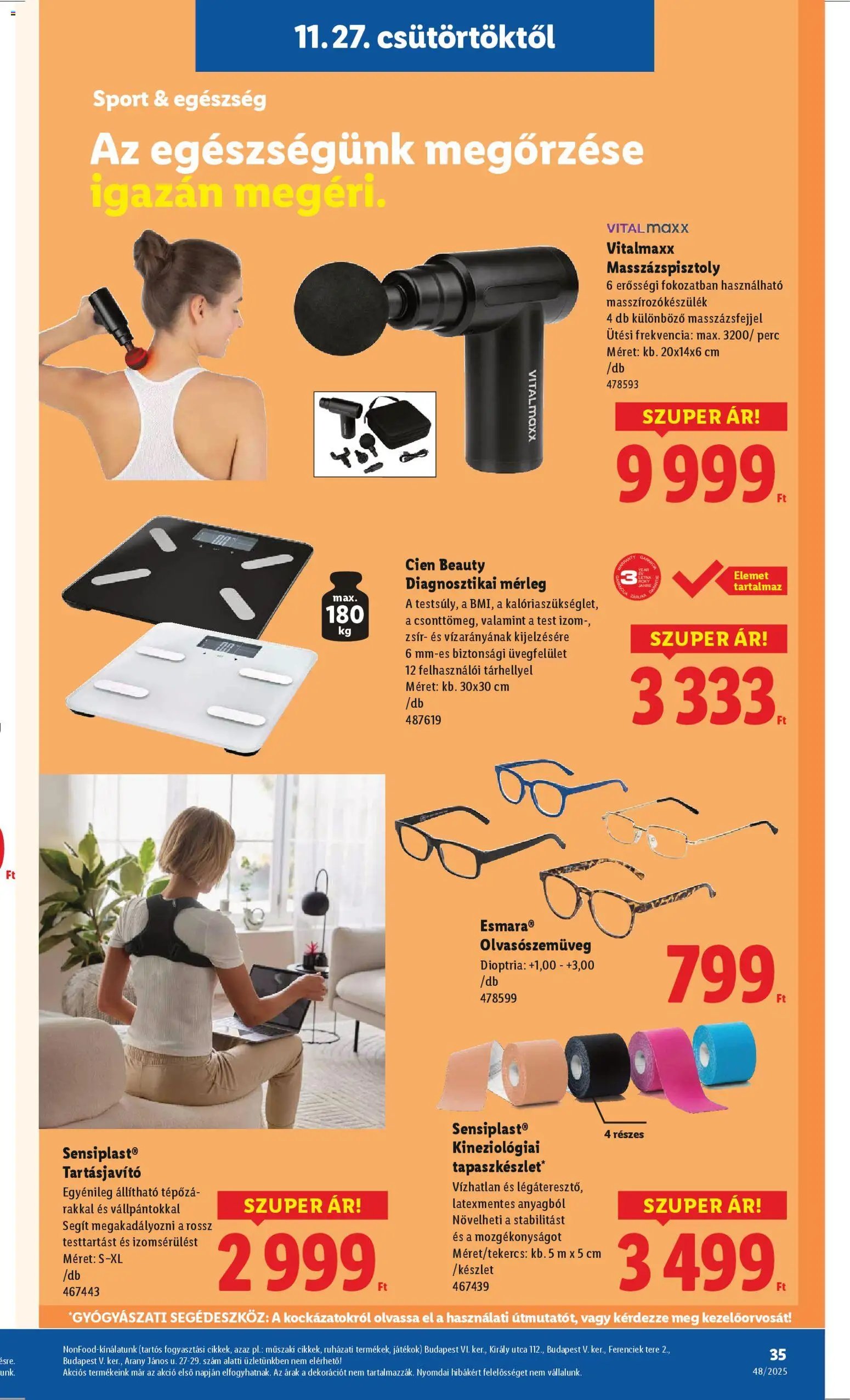 Lidl újság 2025.11.27. Akciós újság Lidl (2025-11-27 - 2025-12-03)