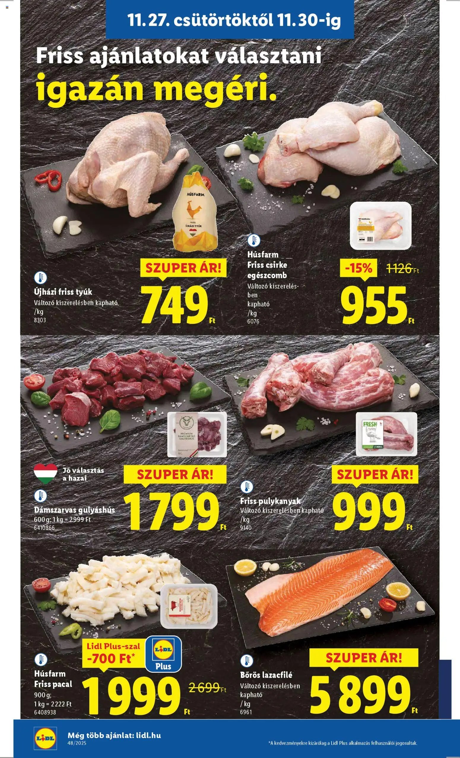 Lidl újság 2025.11.27. Akciós újság Lidl (2025-11-27 - 2025-12-03)
