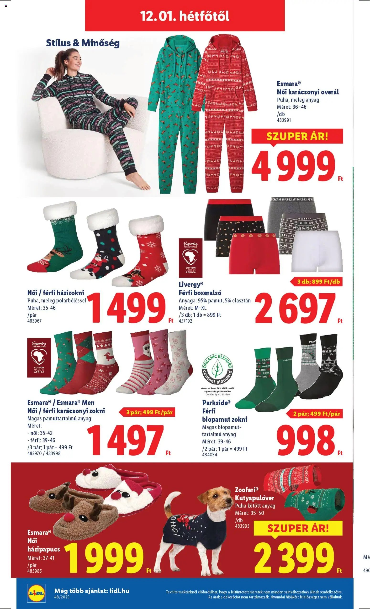 Lidl újság 2025.11.27. Akciós újság Lidl (2025-11-27 - 2025-12-03)