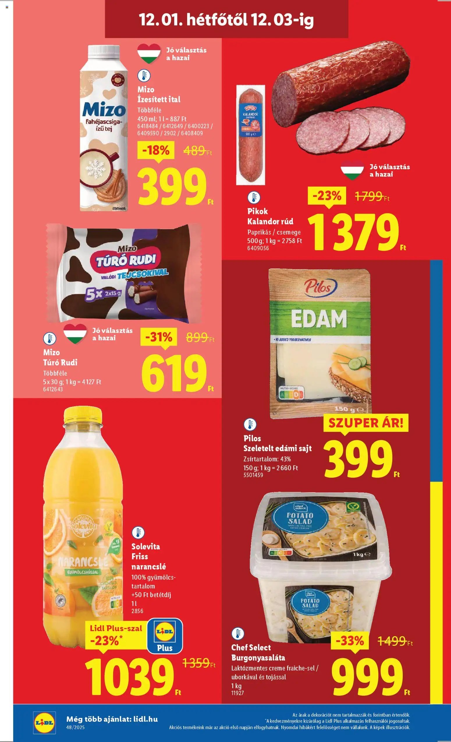 Lidl újság 2025.11.27. Akciós újság Lidl (2025-11-27 - 2025-12-03)