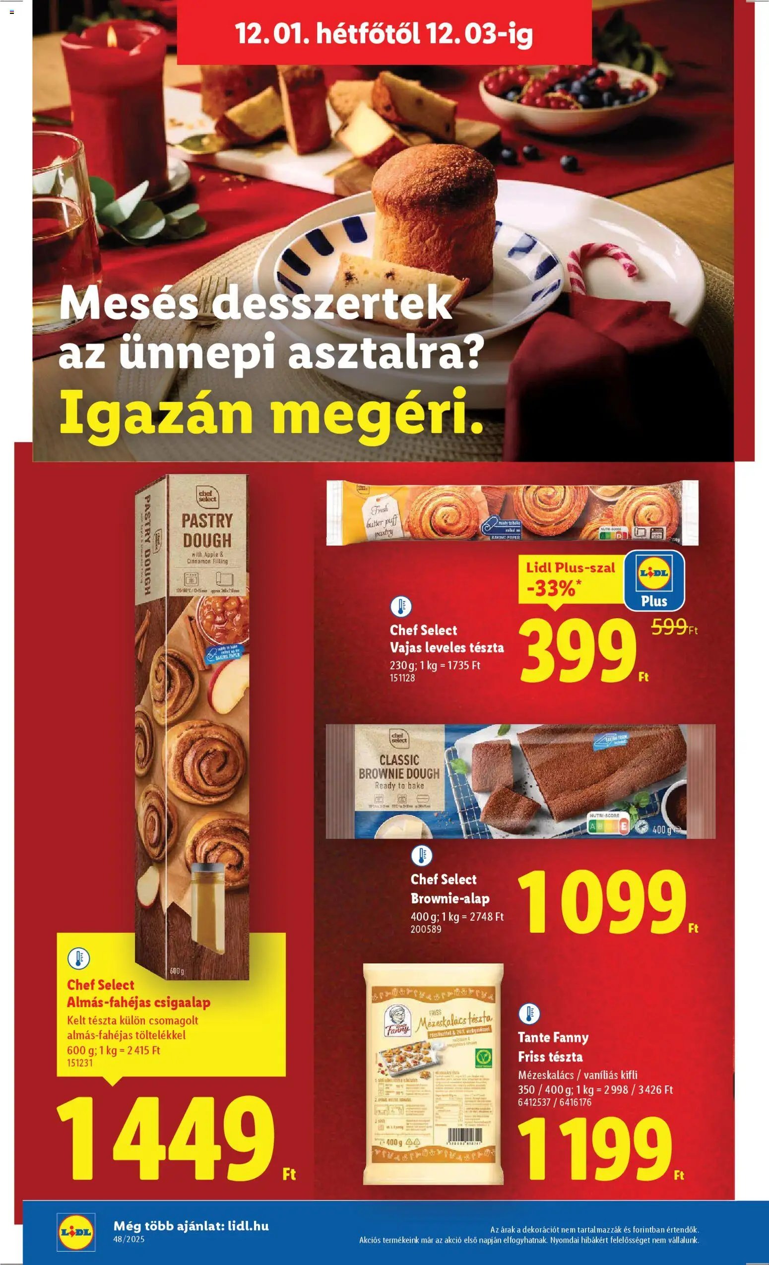 Lidl újság 2025.11.27. Akciós újság Lidl (2025-11-27 - 2025-12-03)