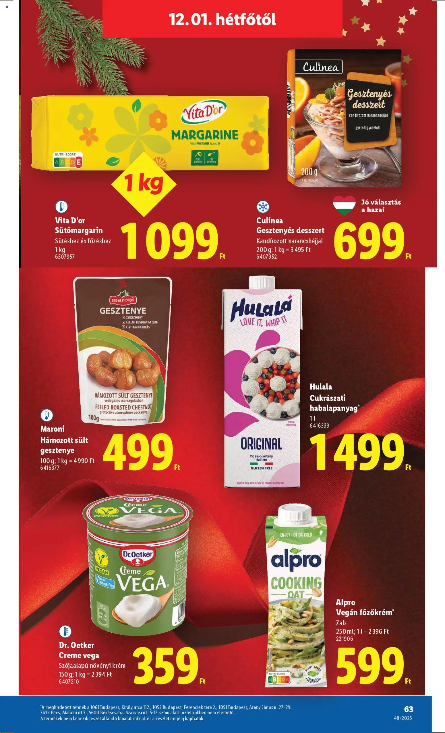 Lidl újság 2025.11.27. Akciós újság Lidl (2025-11-27 - 2025-12-03)