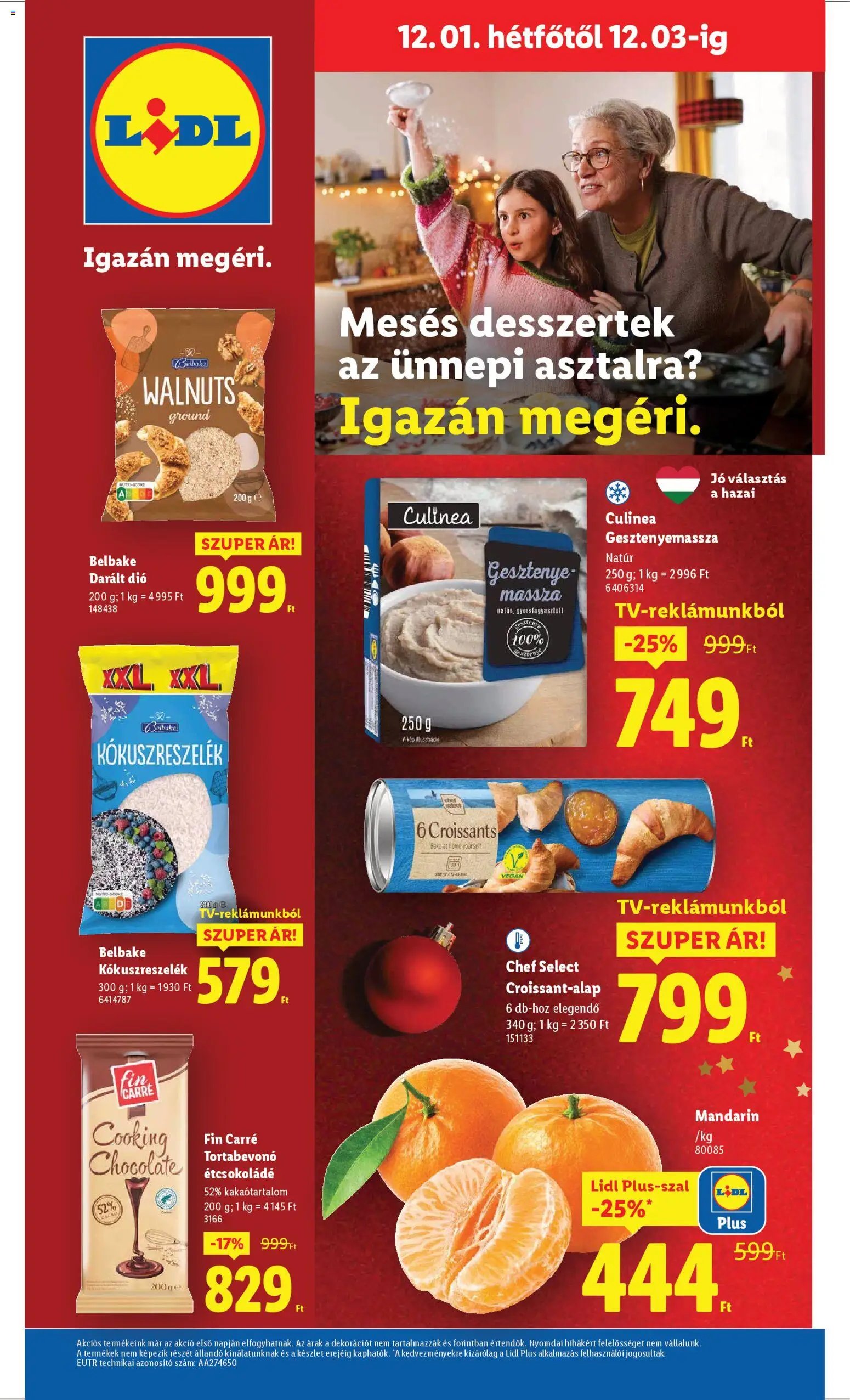 Lidl újság 2025.11.27. Akciós újság Lidl (2025-11-27 - 2025-12-03)