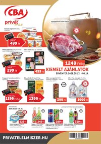 PRIVÁT újság 2026.08.13. PRIVÁT Aktuális szórólap MAX