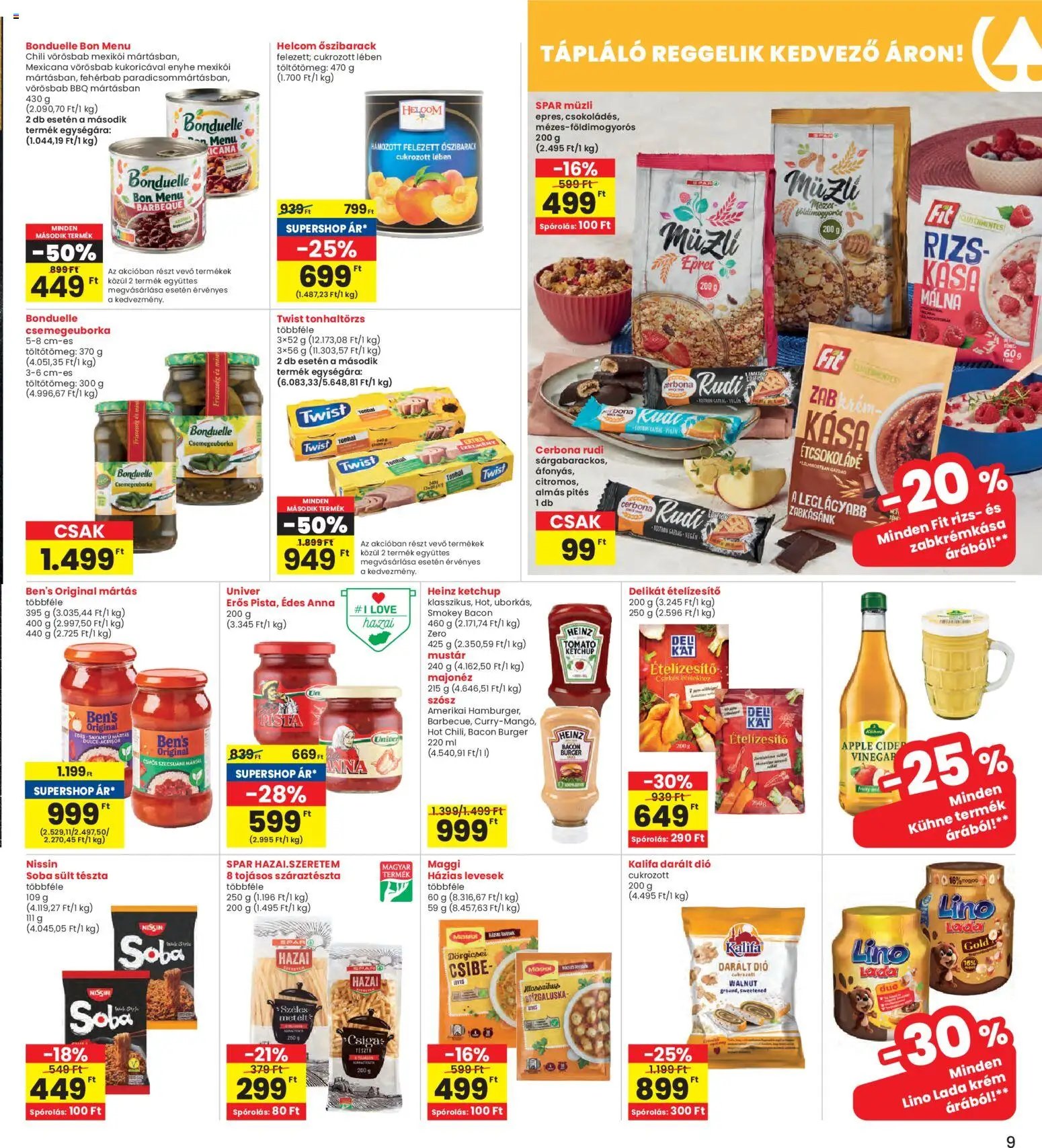Interspar újság 2025.10.30. Akciós újság Interspar (2025-10-30 - 2025-11-05)