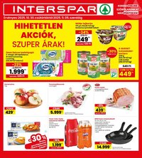 Interspar újság 2025.10.30. Akciós újság Interspar (2025-10-30 - 2025-11-05)