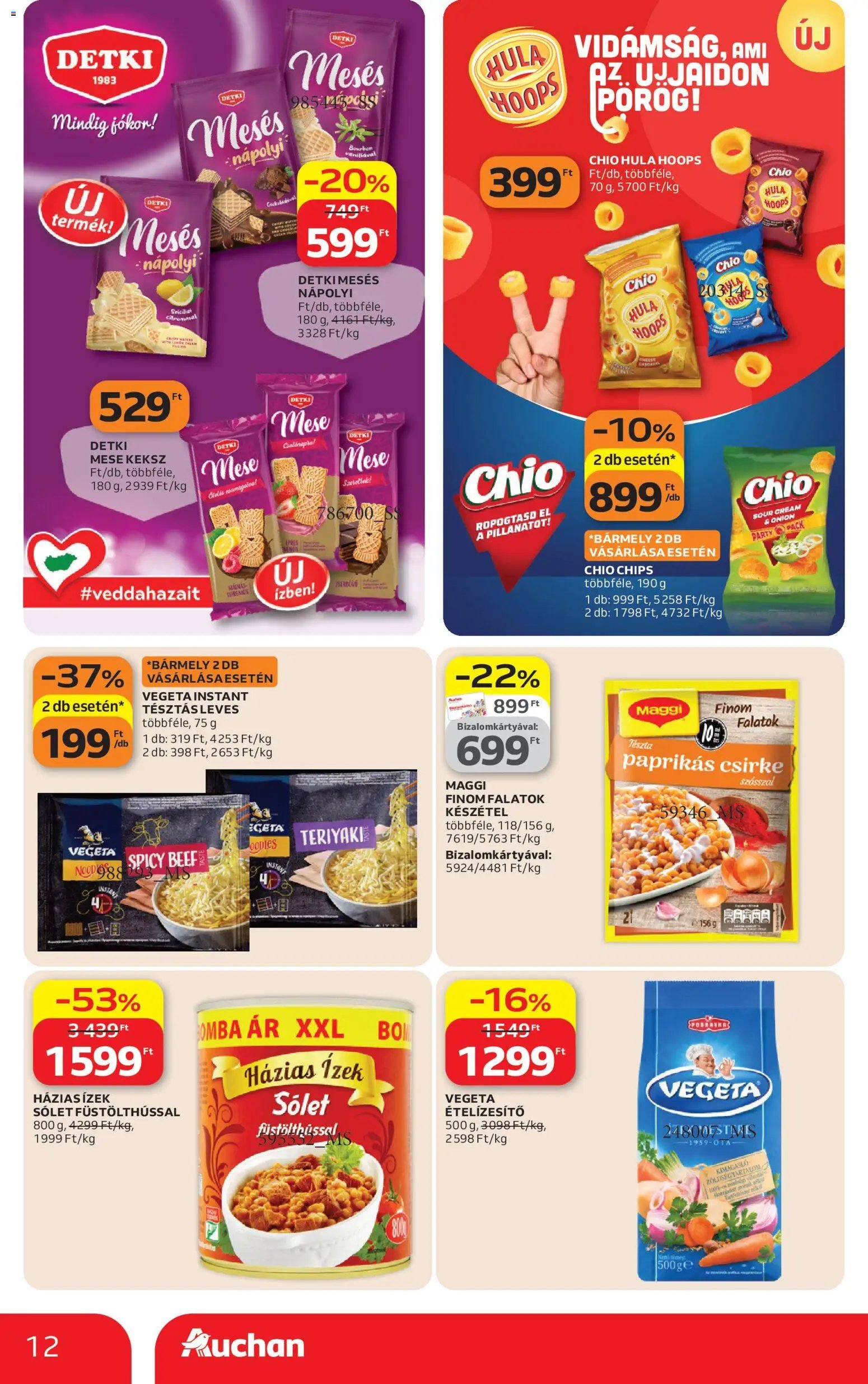 Auchan újság 2026.04.09. Auchan Kedvenc Márkáink (2026-04-09 - 2026-04-22)