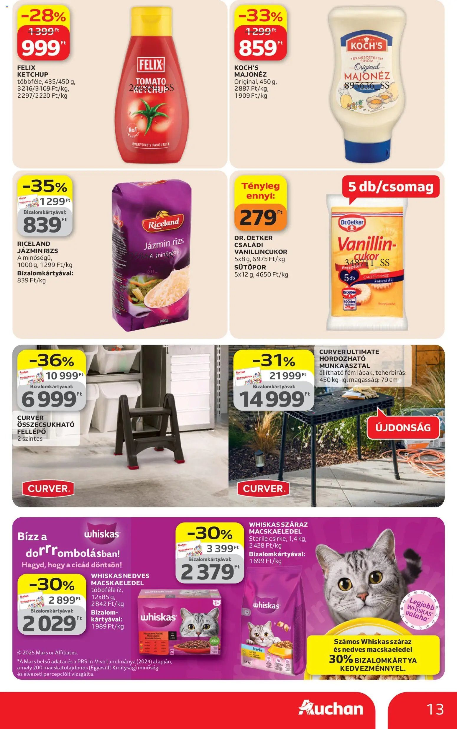 Auchan újság 2026.04.09. Auchan Kedvenc Márkáink (2026-04-09 - 2026-04-22)