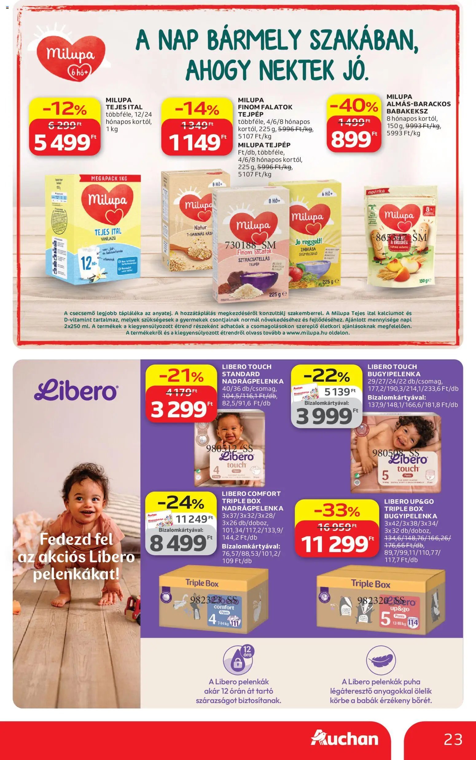 Auchan újság 2026.04.09. Auchan Kedvenc Márkáink (2026-04-09 - 2026-04-22)