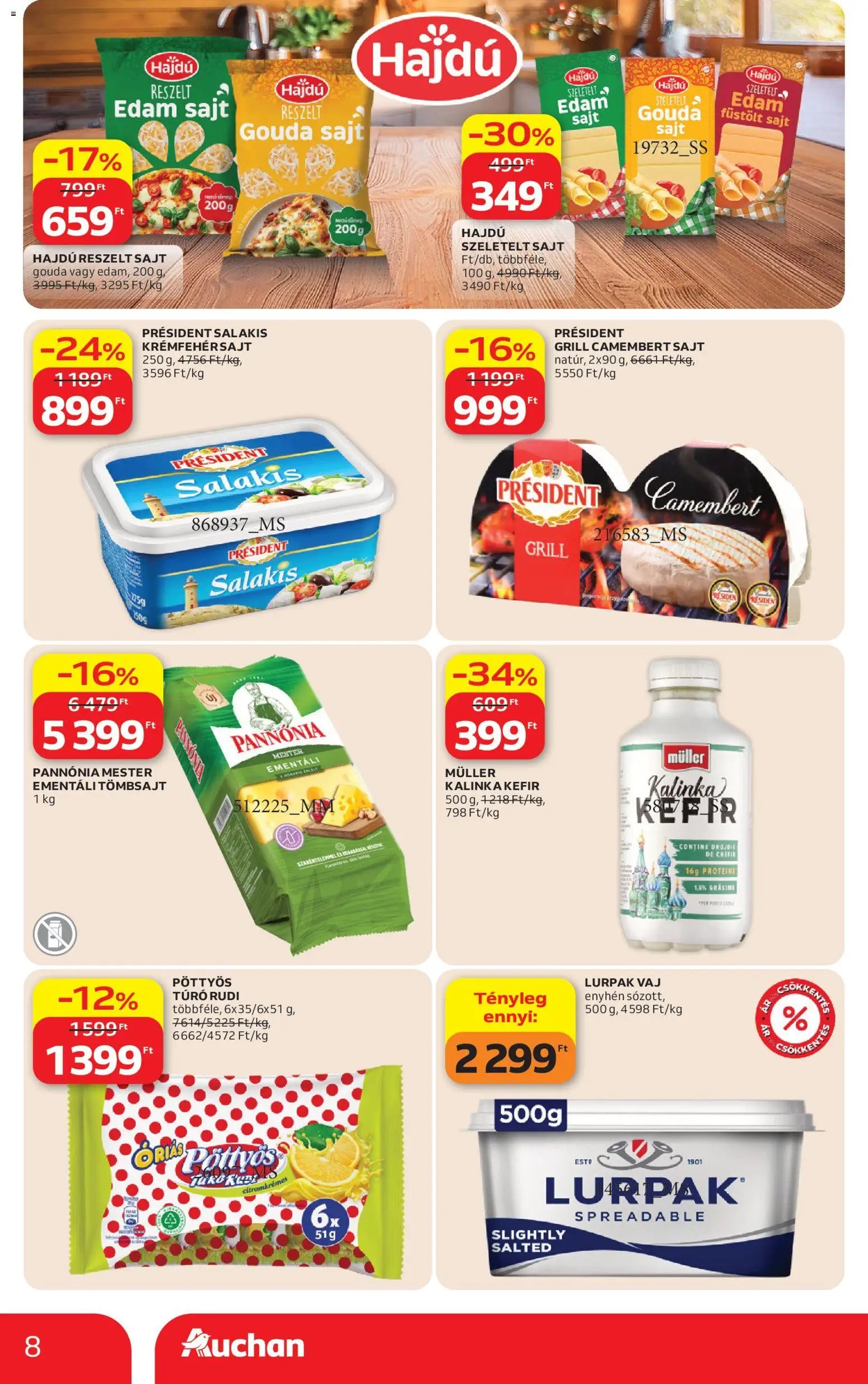 Auchan újság 2026.04.09. Auchan Kedvenc Márkáink (2026-04-09 - 2026-04-22)