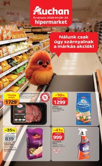 Auchan újság 2026.04.09. Auchan Kedvenc Márkáink (2026-04-09 - 2026-04-22)