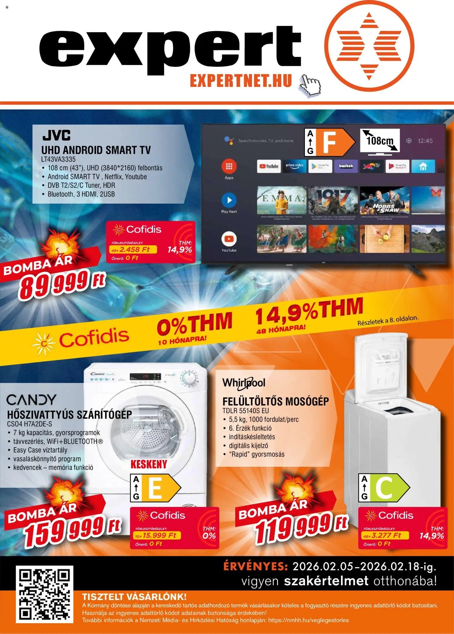 Expert újság 2026.02.05. Akciós újság Expert (2026-02-05 - 2026-02-18)