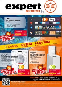 Expert újság 2026.02.05. Akciós újság Expert (2026-02-05 - 2026-02-18)