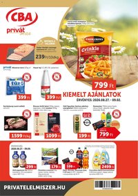 PRIVÁT újság 2026.08.27. PRIVÁT Aktuális szórólap MAX