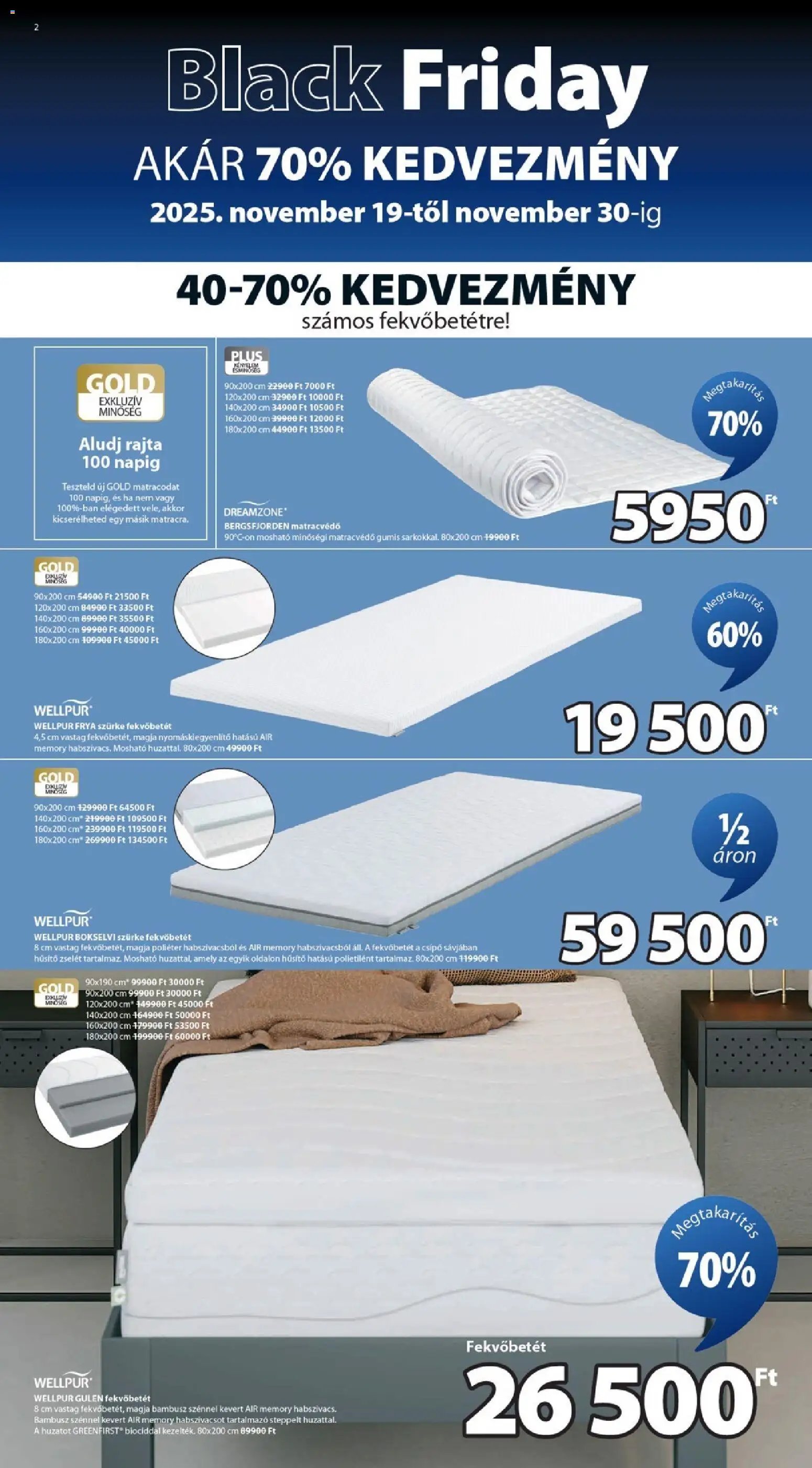 JYSK újság 2025.11.19. Black Friday (2025-11-19 - 2025-11-30)