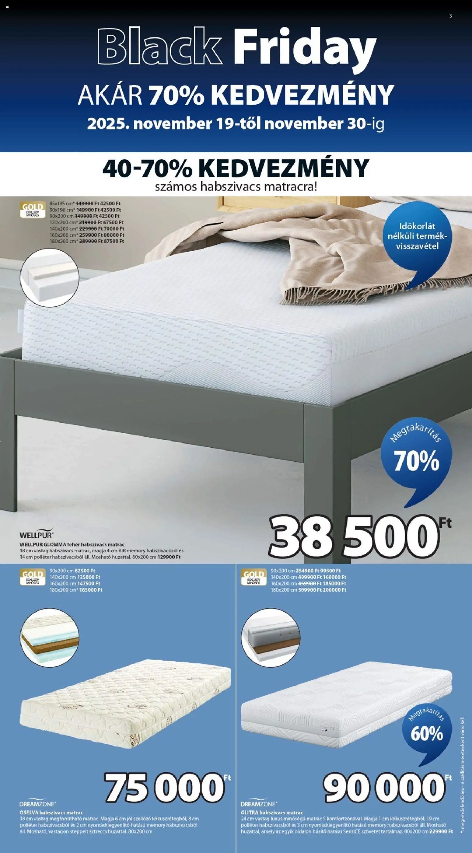 JYSK újság 2025.11.19. Black Friday (2025-11-19 - 2025-11-30)