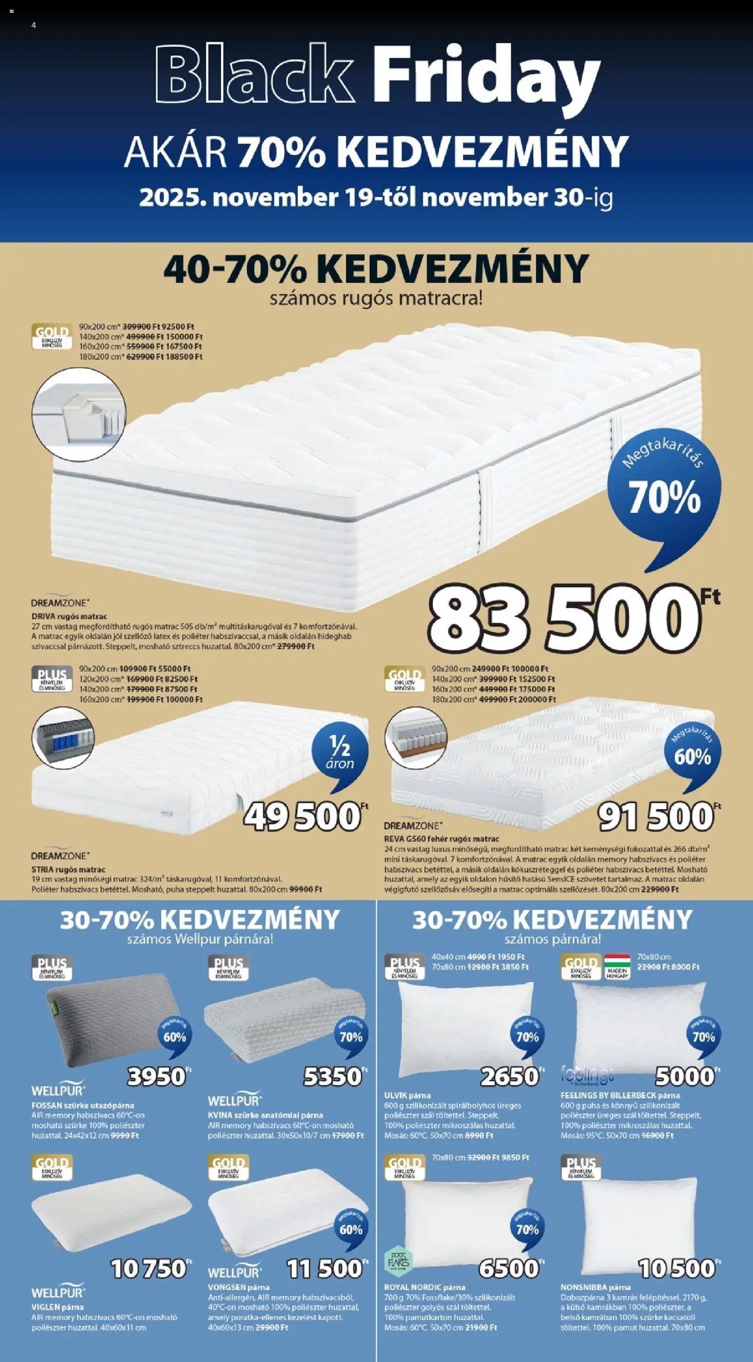 JYSK újság 2025.11.19. Black Friday (2025-11-19 - 2025-11-30)