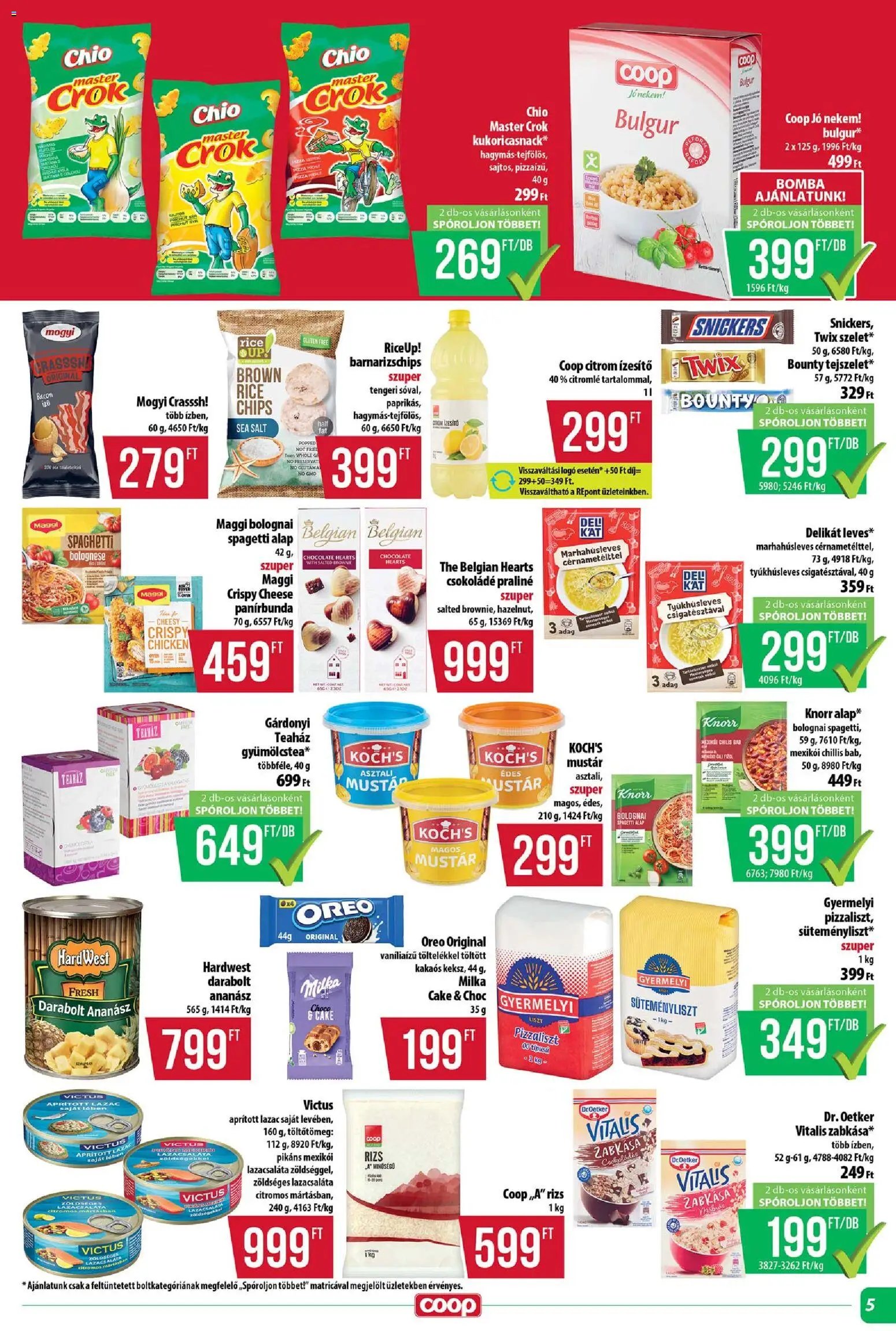 COOP újság 2025.11.20. Tisza - Abc & Szuper (2025-11-20 - 2025-11-26)