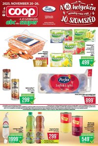 COOP újság 2025.11.20. Tisza - Abc & Szuper (2025-11-20 - 2025-11-26)