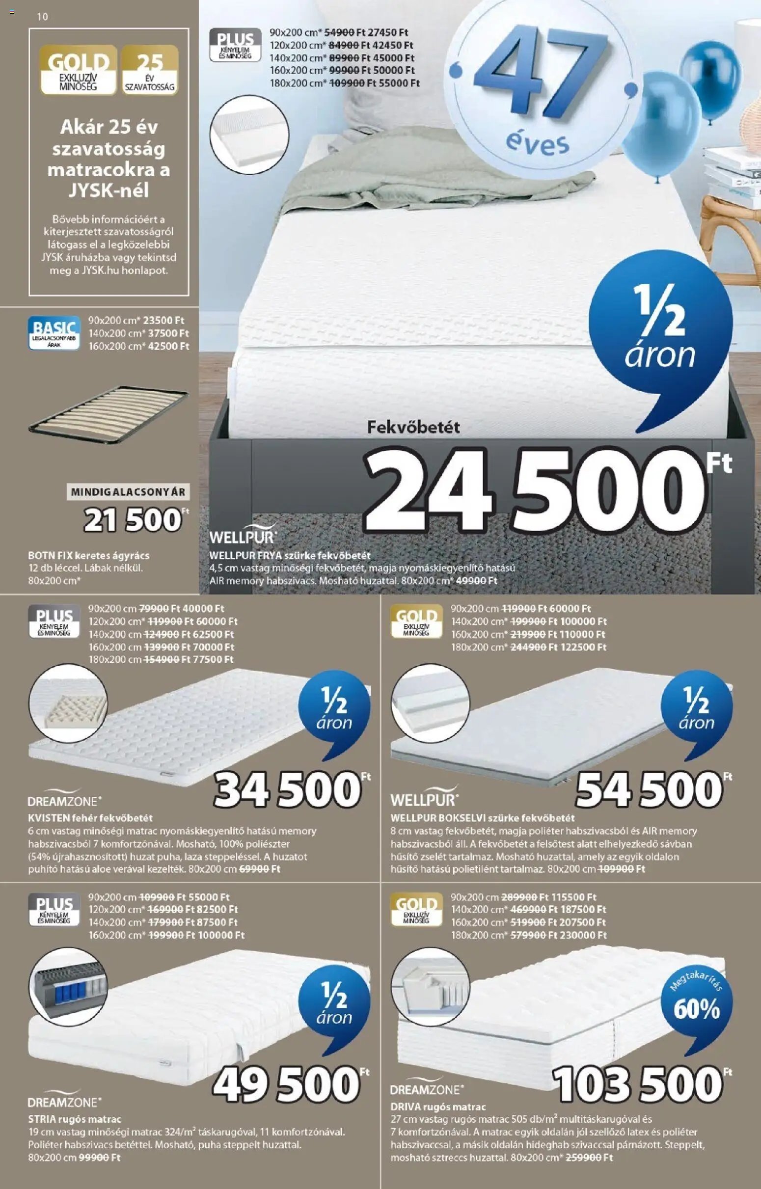 JYSK újság 2026.04.15. JYSK Aktuális ajánlatok (2026-04-15 - 2026-04-21)