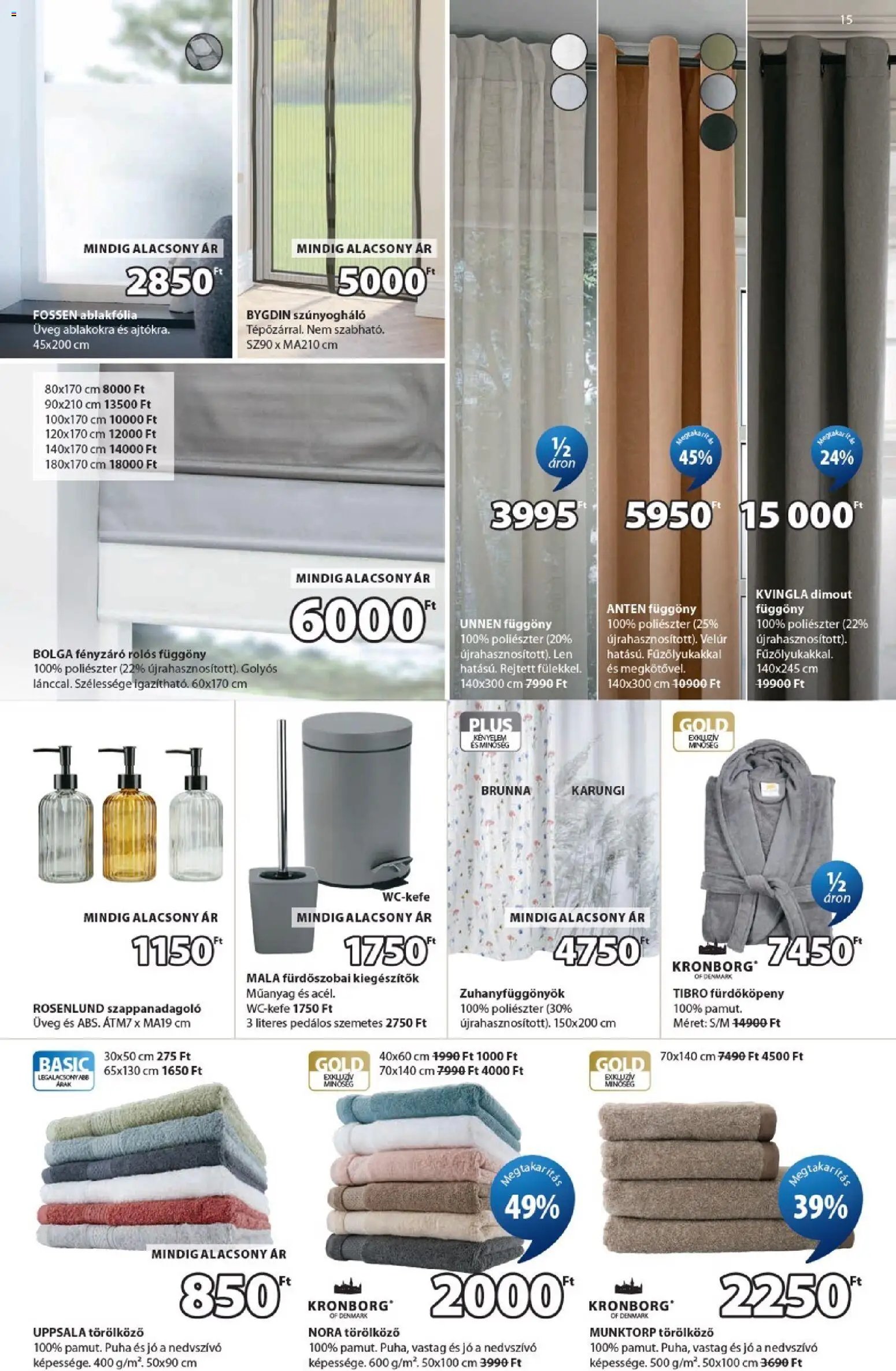 JYSK újság 2026.04.15. JYSK Aktuális ajánlatok (2026-04-15 - 2026-04-21)