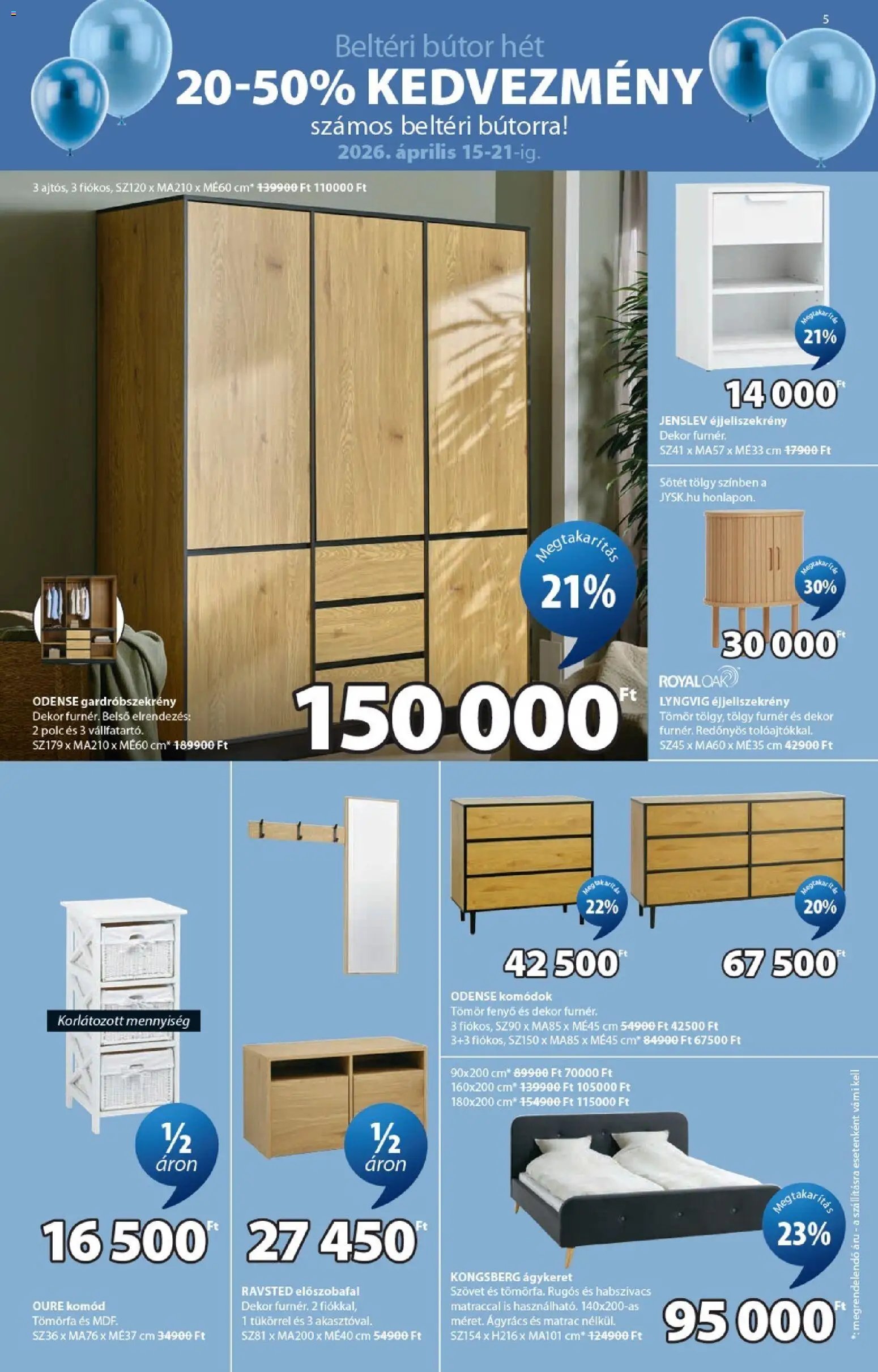 JYSK újság 2026.04.15. JYSK Aktuális ajánlatok (2026-04-15 - 2026-04-21)