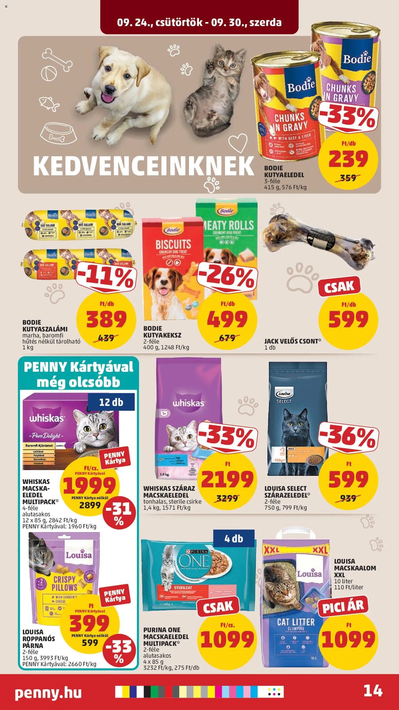 PENNY újság 2026.09.24. PENNY akciós újság