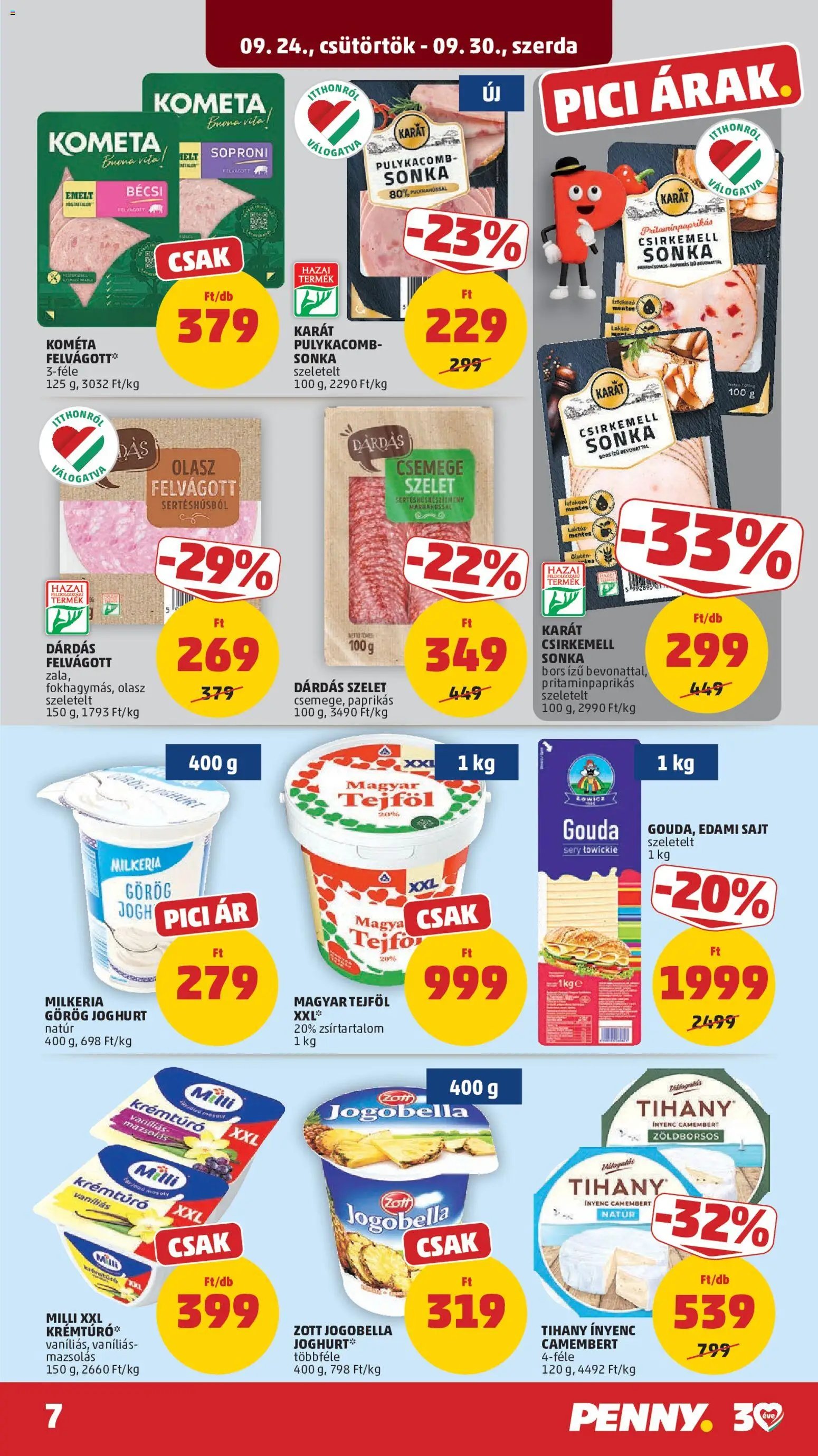 PENNY újság 2026.09.24. PENNY akciós újság