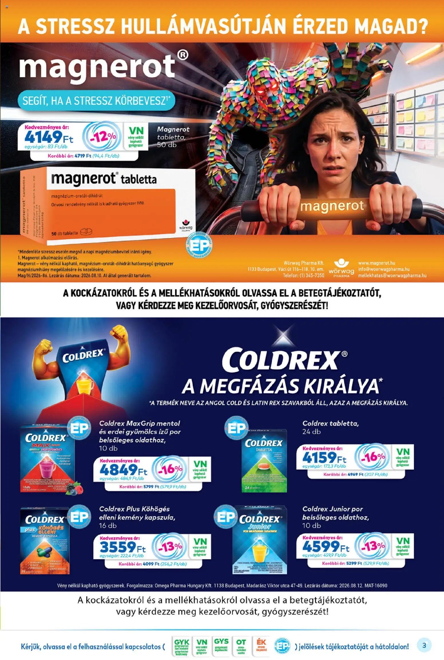 Gyöngy Patikák újság 2026.10.01. Gyöngy Patikák akciós újság
