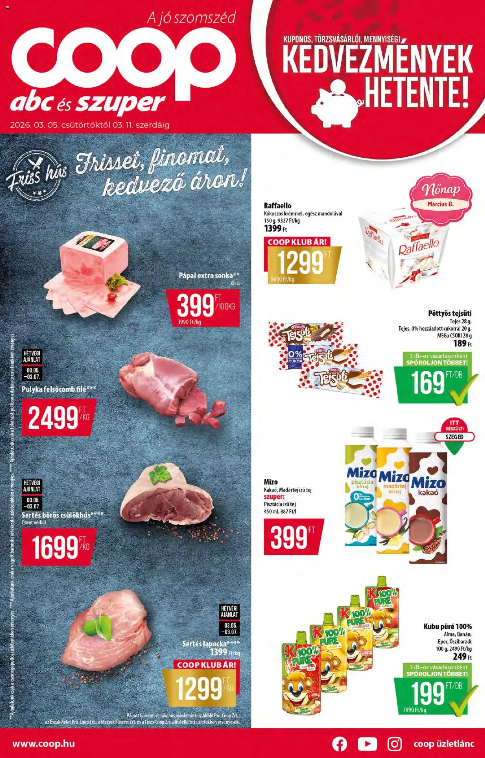 COOP újság 2026.03.05. Akciós újság COOP (2026-03-05 - 2026-03-11)
