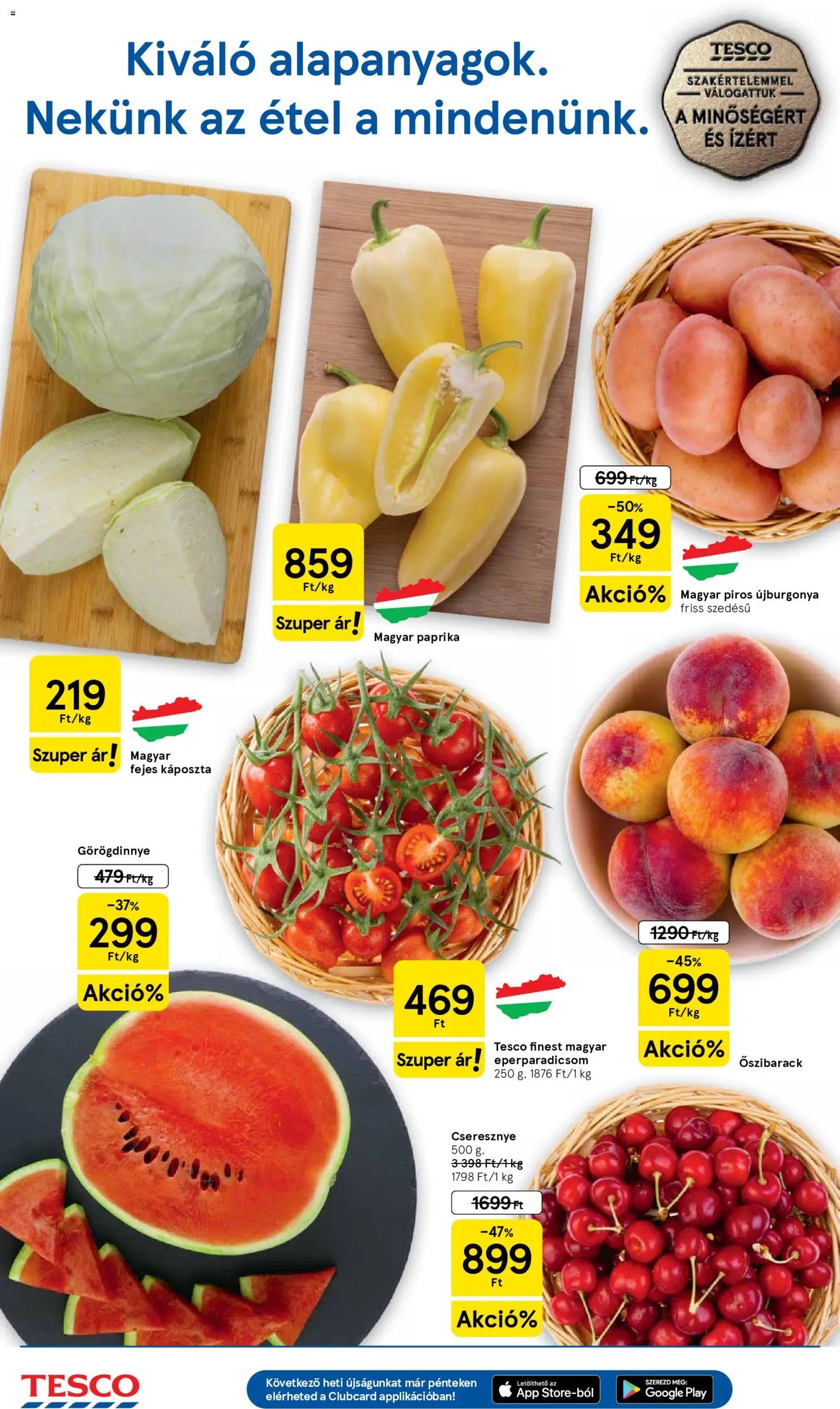 Tesco újság 2026.06.18. Tesco aktuális akciós újság