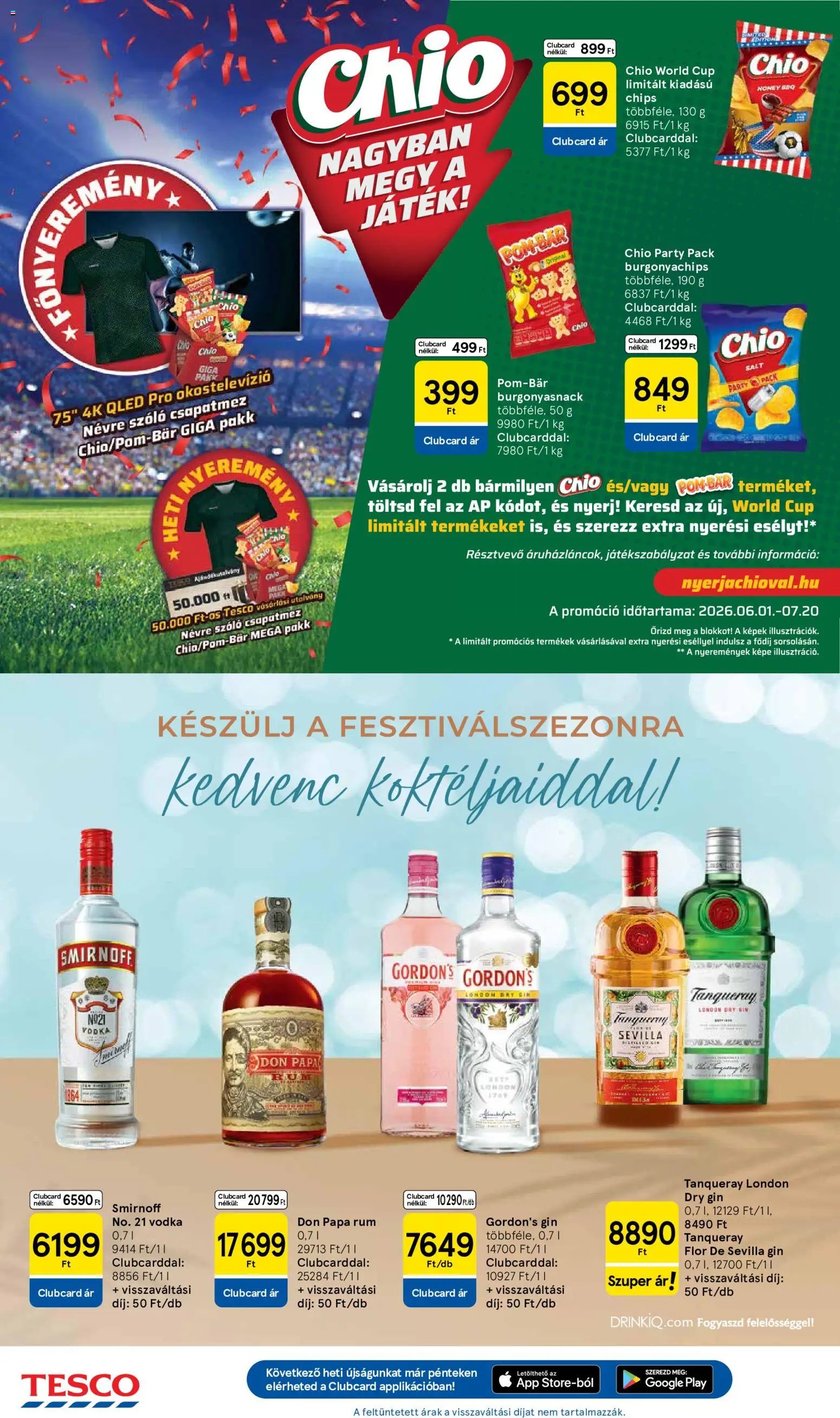 Tesco újság 2026.06.18. Tesco aktuális akciós újság