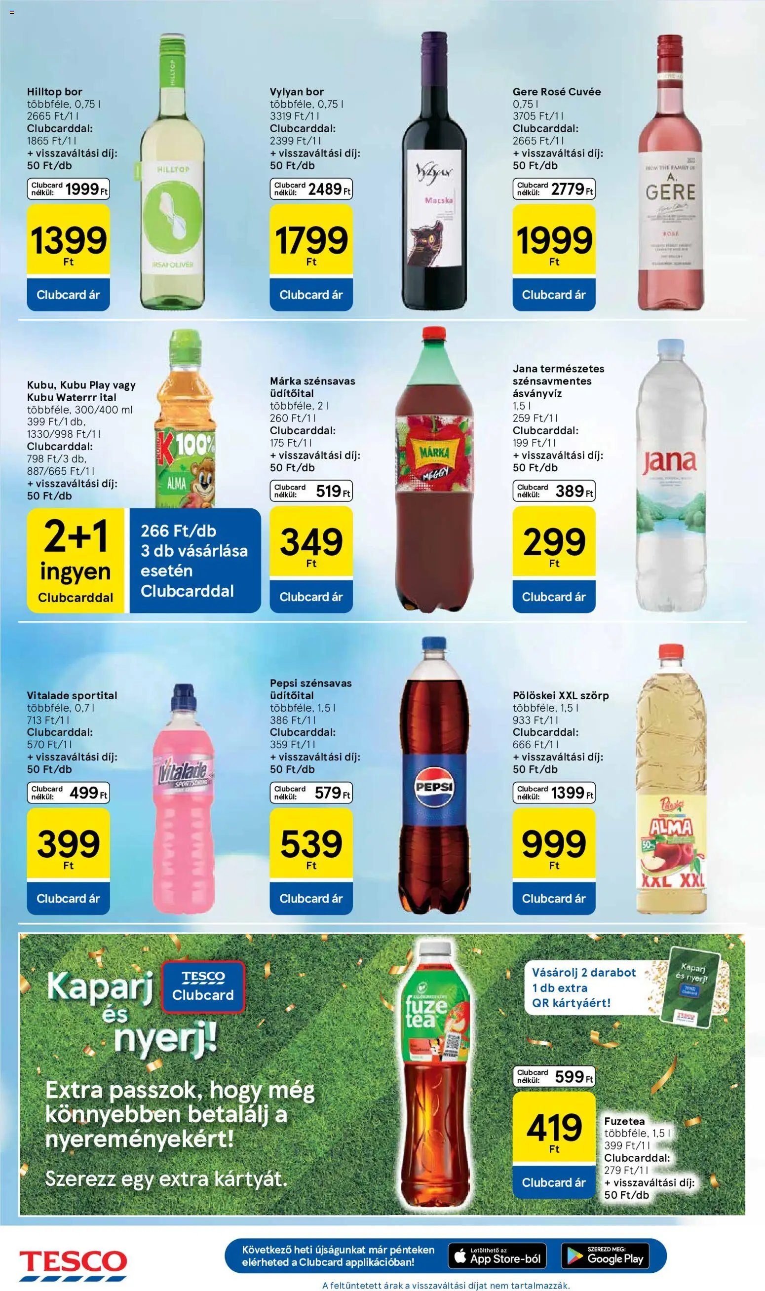 Tesco újság 2026.06.18. Tesco aktuális akciós újság