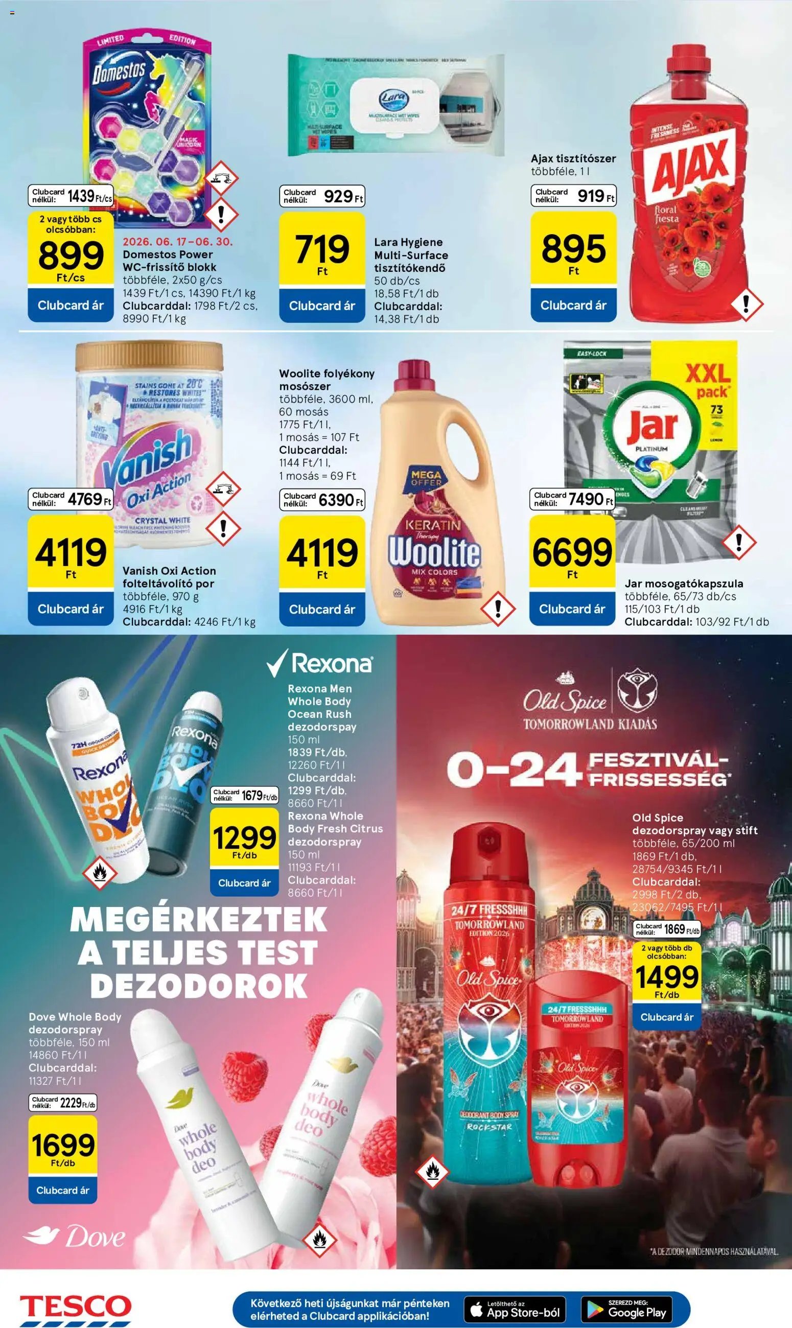 Tesco újság 2026.06.18. Tesco aktuális akciós újság