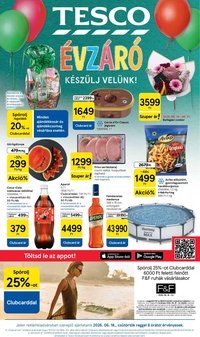 Tesco újság 2026.06.18. Tesco aktuális akciós újság