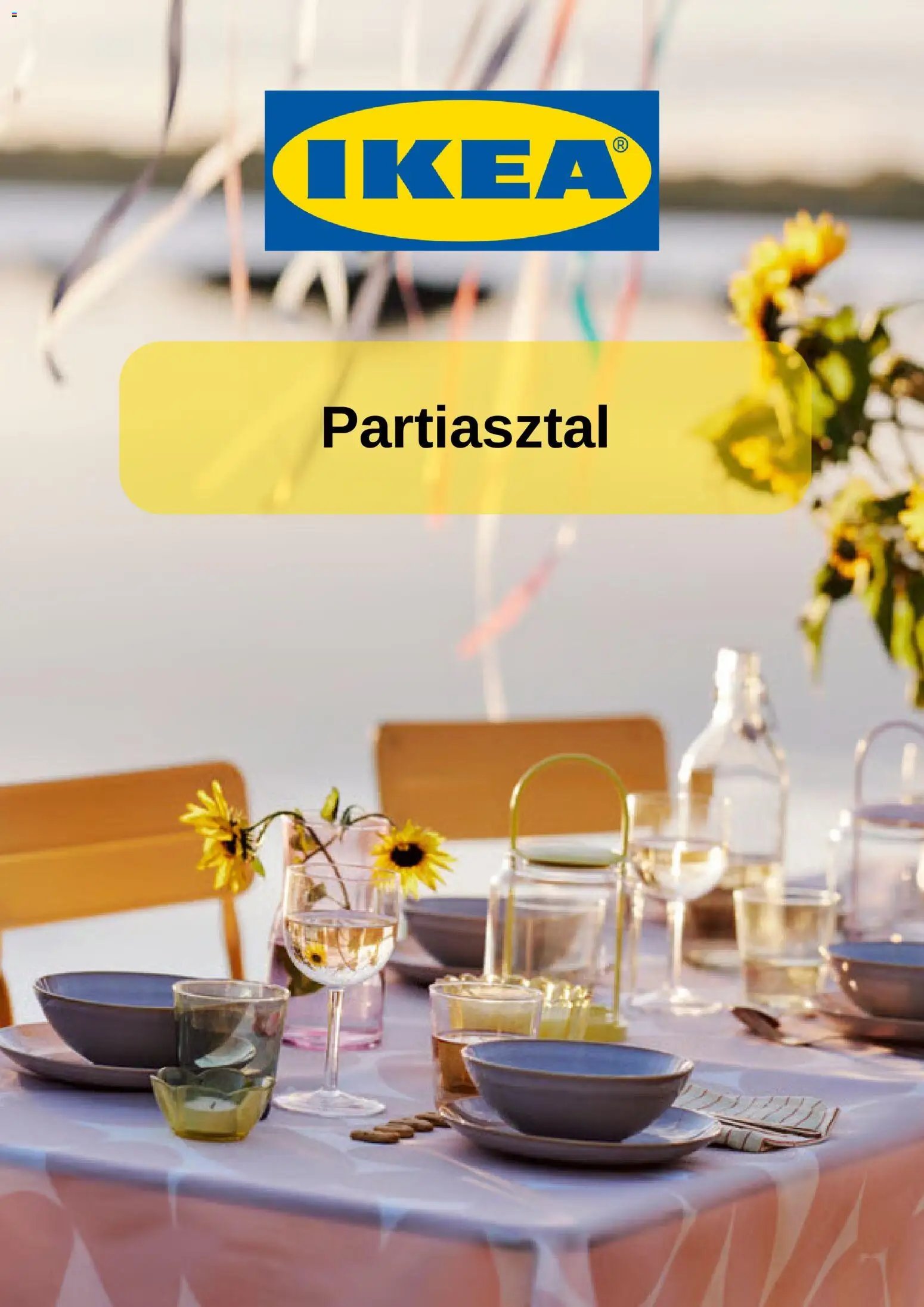 IKEA újság 2026.06.19. Katalógus IKEA - Partiasztal