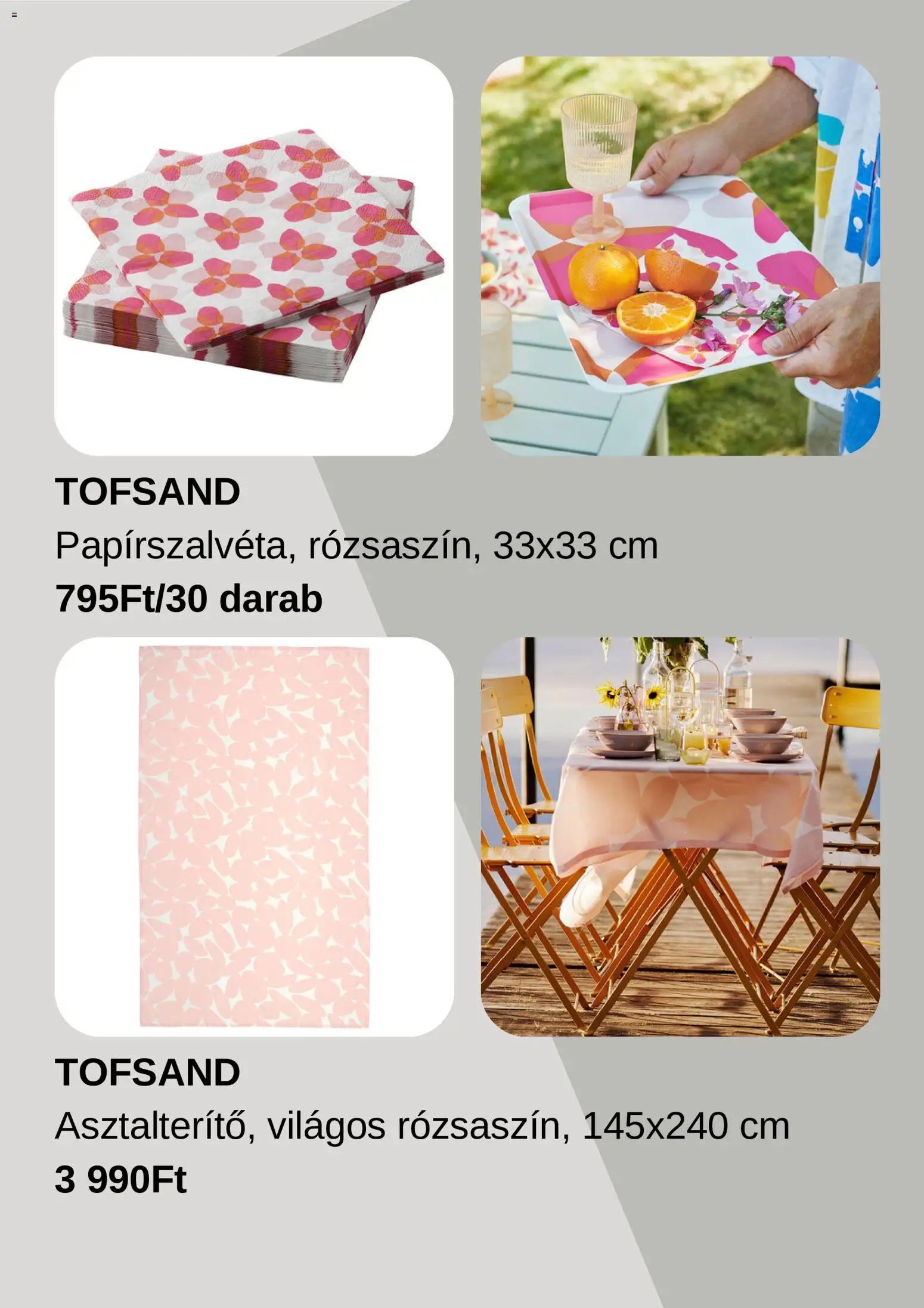 IKEA újság 2026.06.19. Katalógus IKEA - Partiasztal