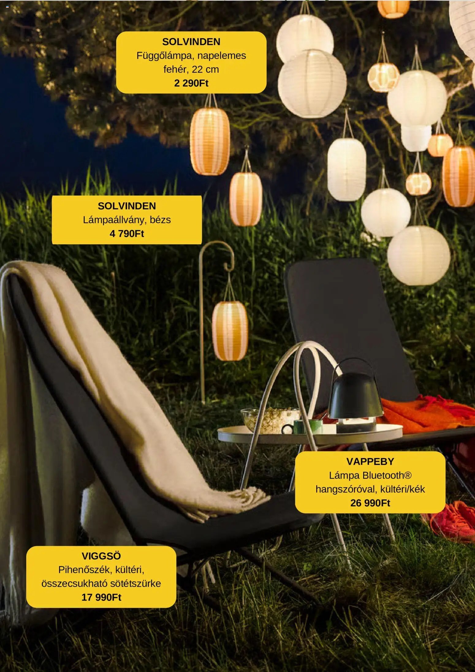 IKEA újság 2026.06.19. Katalógus IKEA - Partiasztal