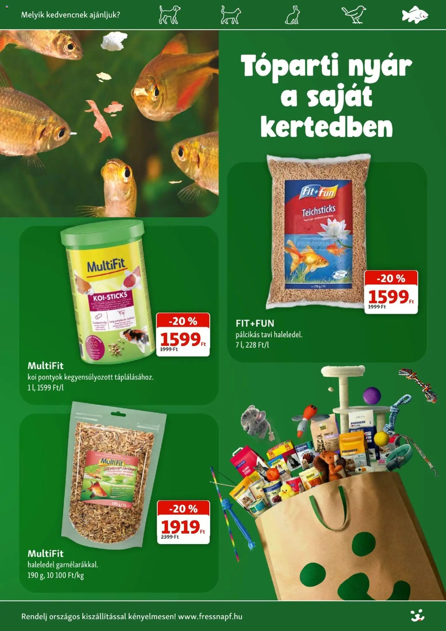 Fressnapf újság 2026.07.02. Fressnapf akciós újság