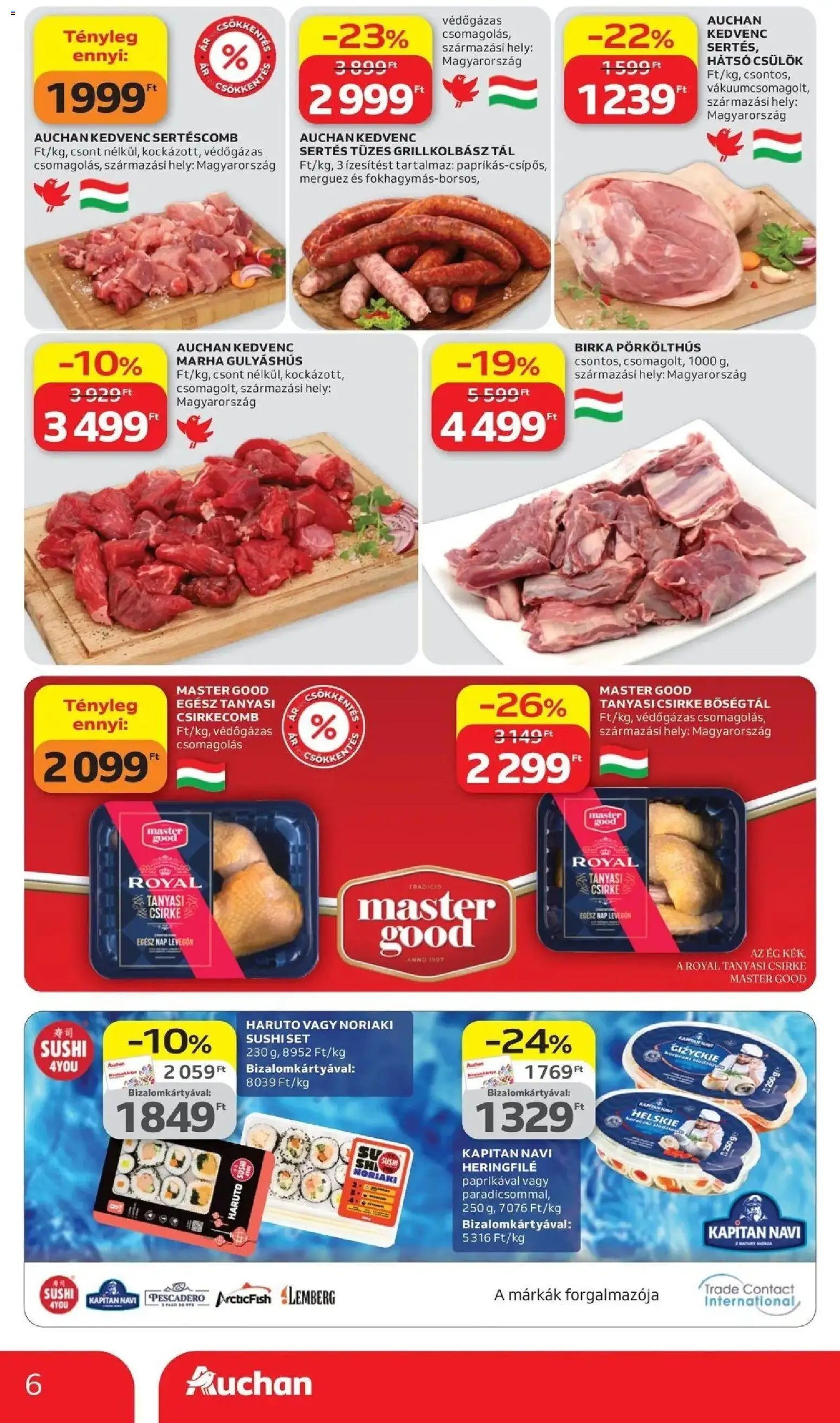 Auchan újság 2026.03.26. Auchan akciós újság Kecskemét (2026-03-26 - 2026-04-08)