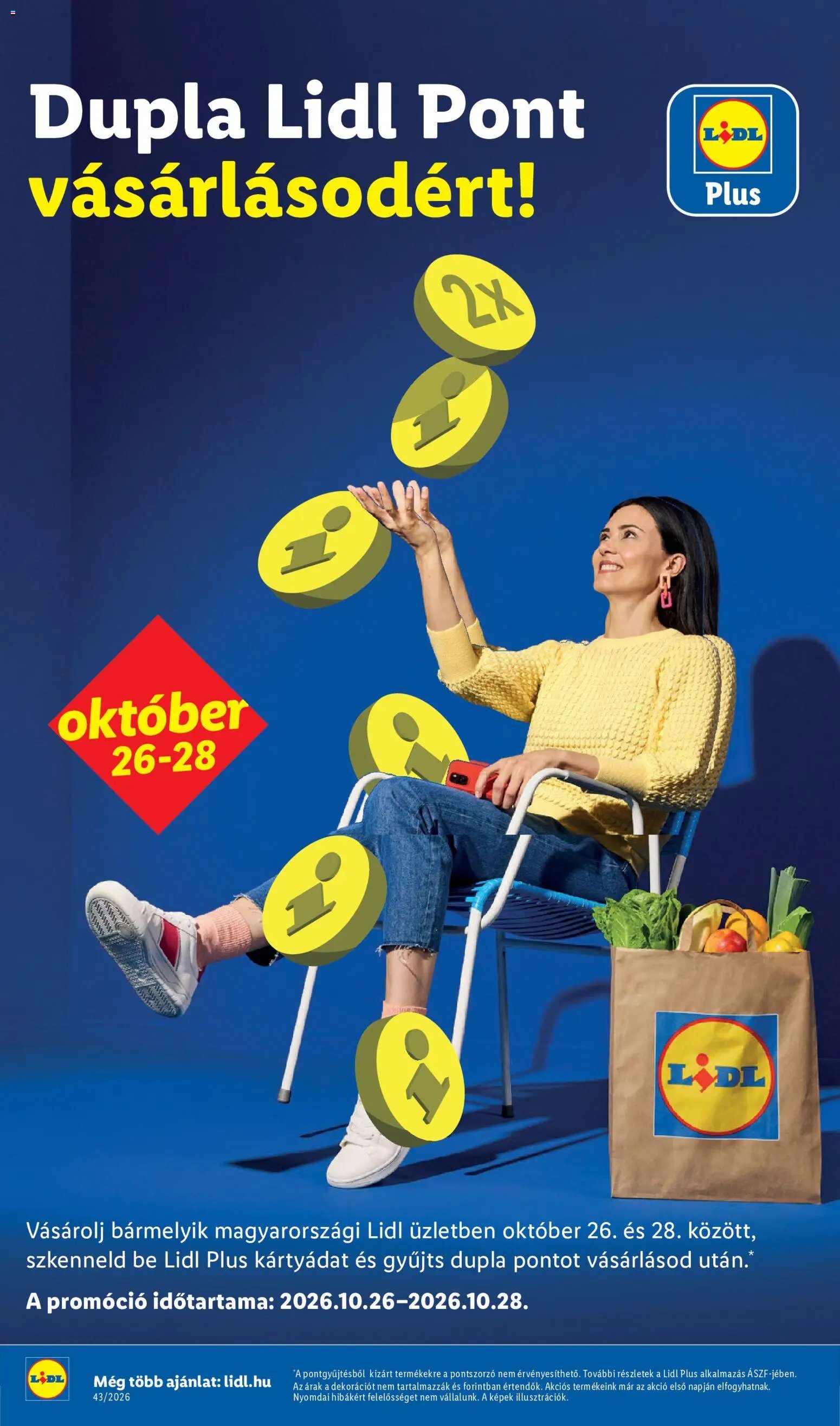 Lidl Nonfood kínálatunk 2026.10.22. - lapozható formában szórólap ✳️