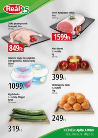 Reál újság 2026.04.29. Reál Bevásárló hétvége - Kisalföld (2026-04-29 - 2026-05-03)