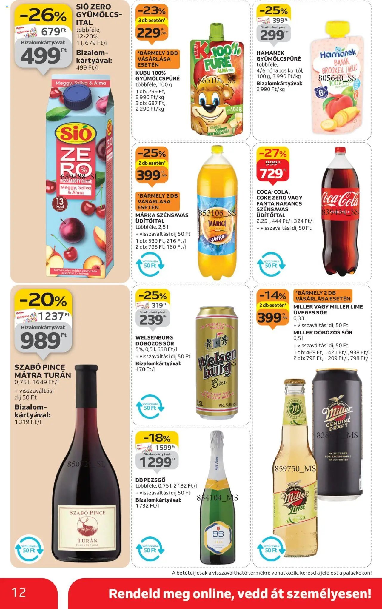 Auchan újság 2025.10.09. Szupermarket akciós újság (2025-10-09 - 2025-10-15)
