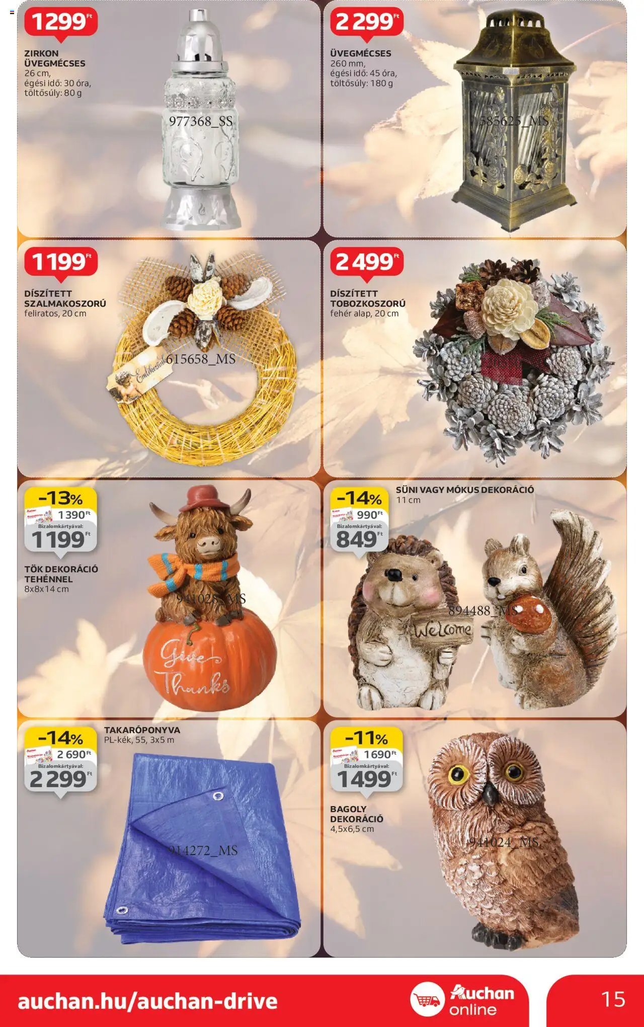 Auchan újság 2025.10.09. Szupermarket akciós újság (2025-10-09 - 2025-10-15)