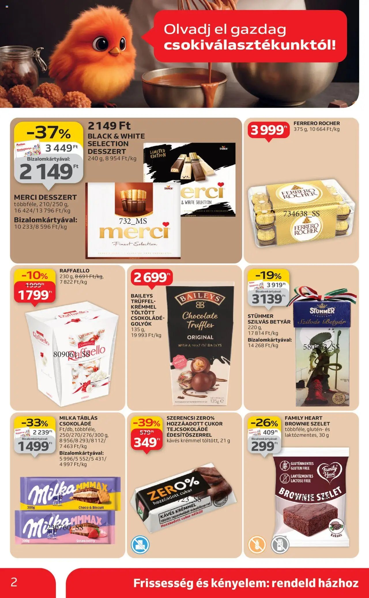 Auchan újság 2025.10.09. Szupermarket akciós újság (2025-10-09 - 2025-10-15)