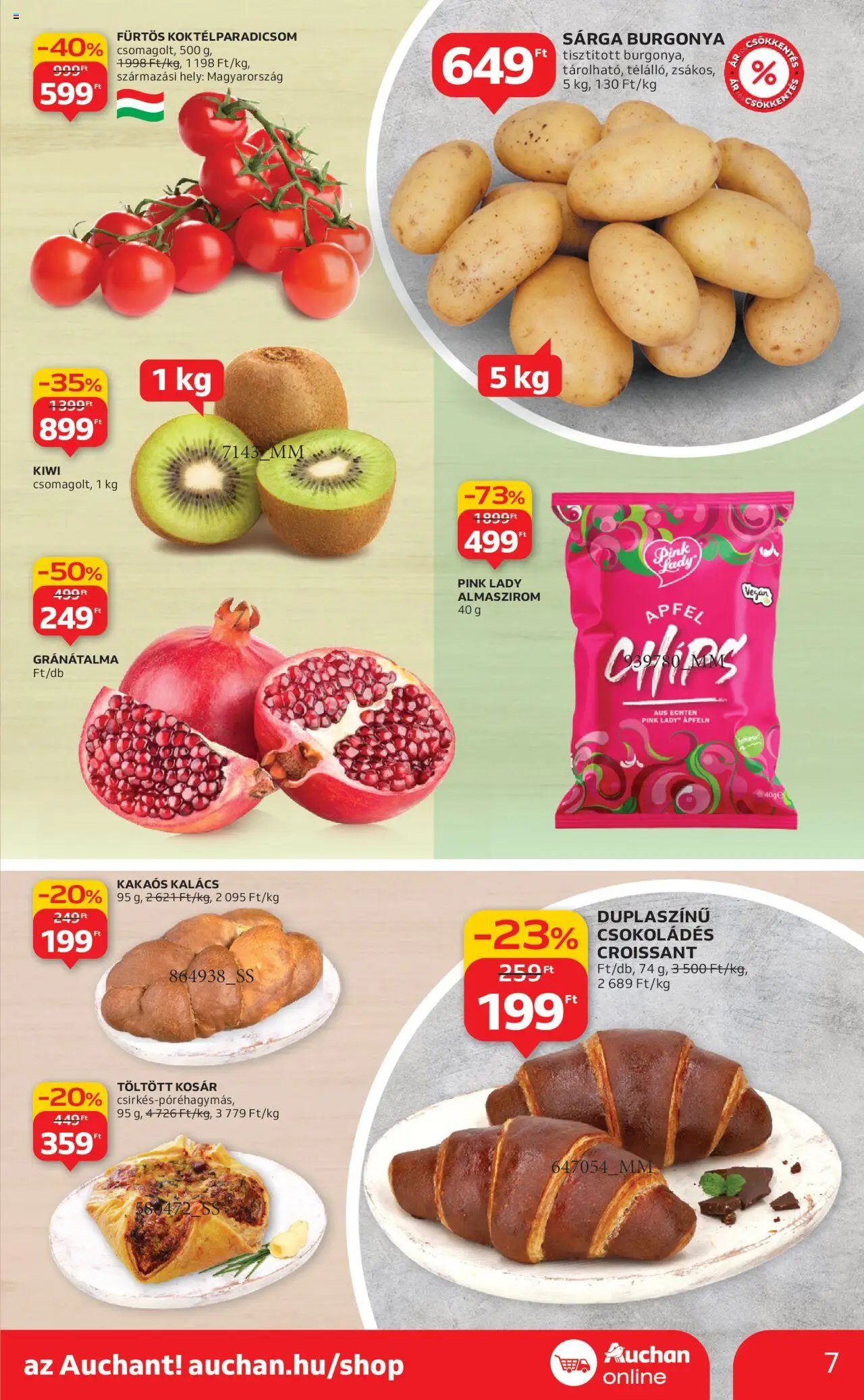 Auchan újság 2025.10.09. Szupermarket akciós újság (2025-10-09 - 2025-10-15)