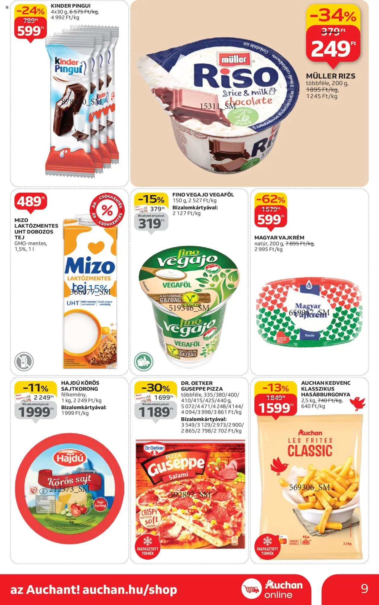 Auchan újság 2025.10.09. Szupermarket akciós újság (2025-10-09 - 2025-10-15)