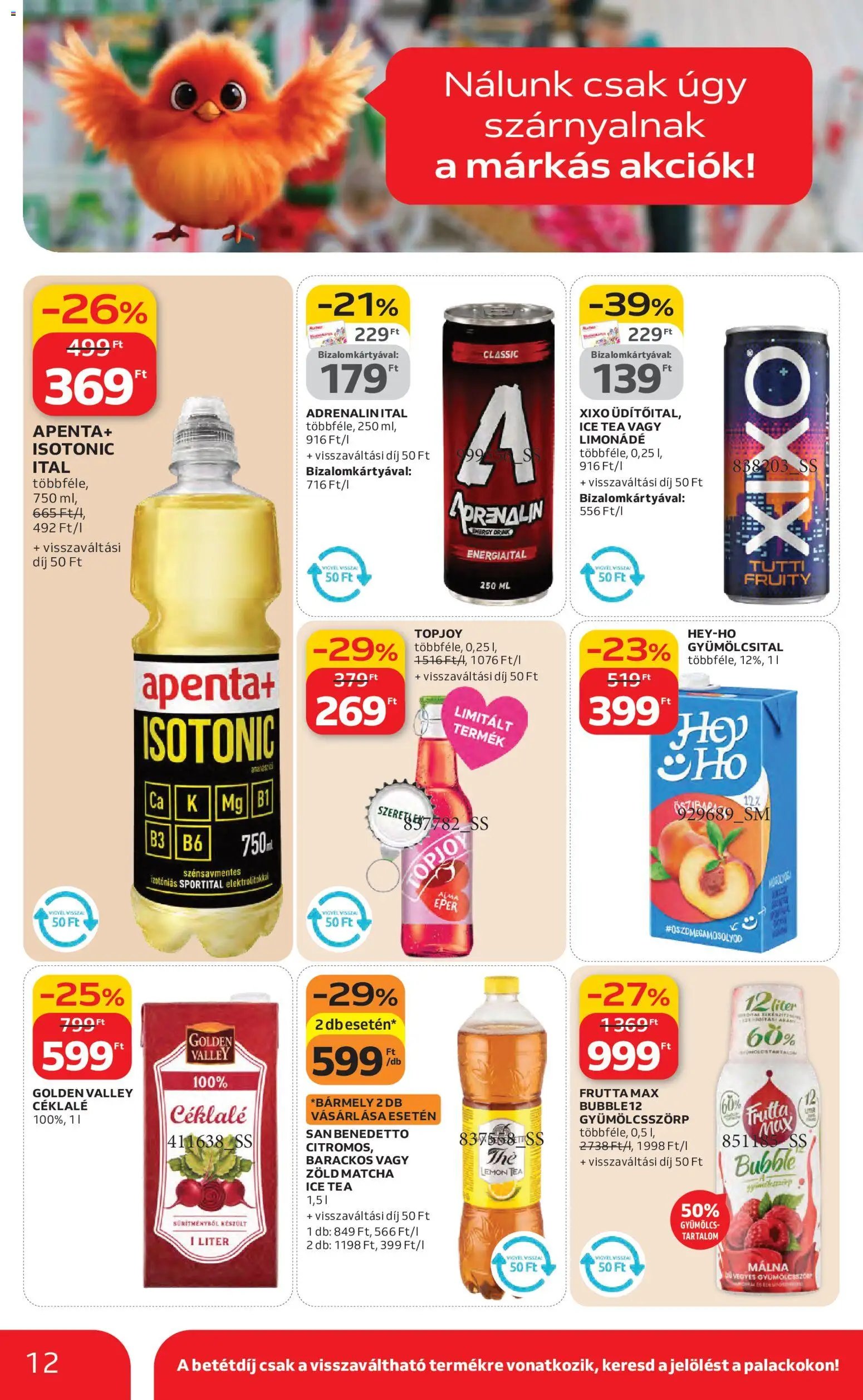 Auchan újság 2026.02.05. Kedvenc Márkáink (2026-02-05 - 2026-02-18)