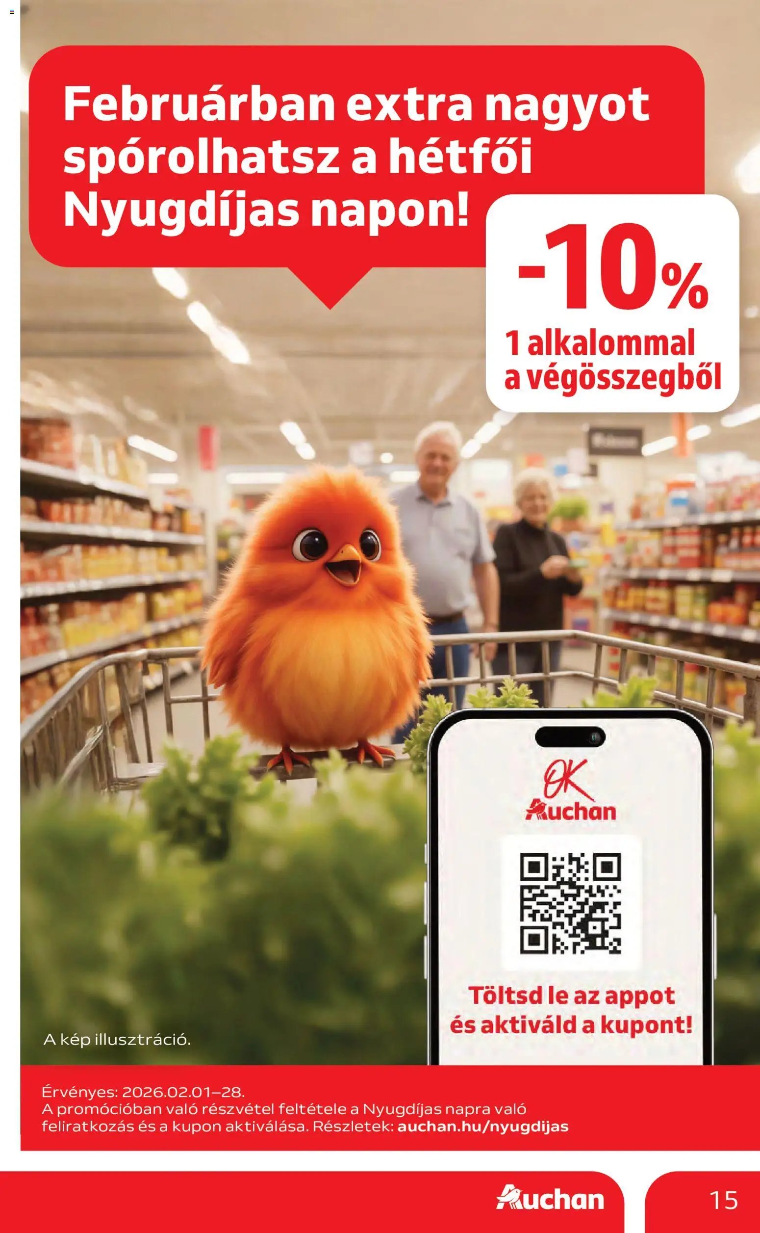 Auchan újság 2026.02.05. Kedvenc Márkáink (2026-02-05 - 2026-02-18)