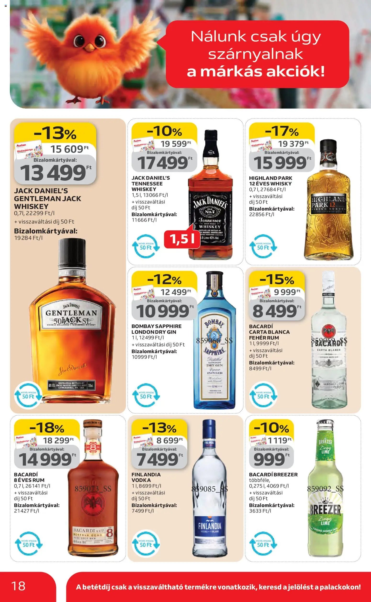 Auchan újság 2026.02.05. Kedvenc Márkáink (2026-02-05 - 2026-02-18)